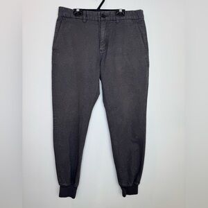 Frank and Oak the Xavier modern speckled joggers  pants size 32